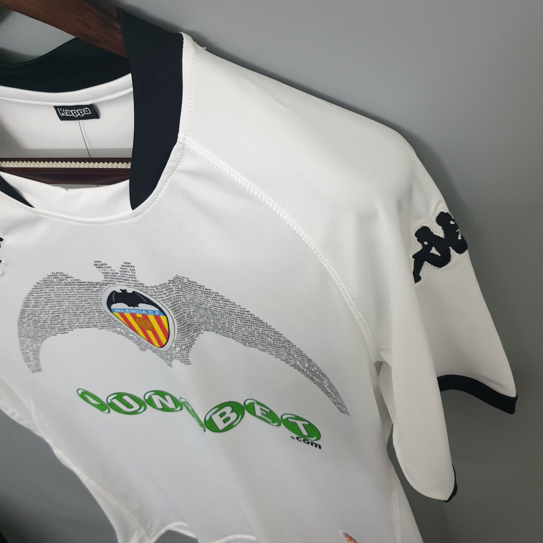 Camisa Valencia Titular 09/10 - Versão Retrô