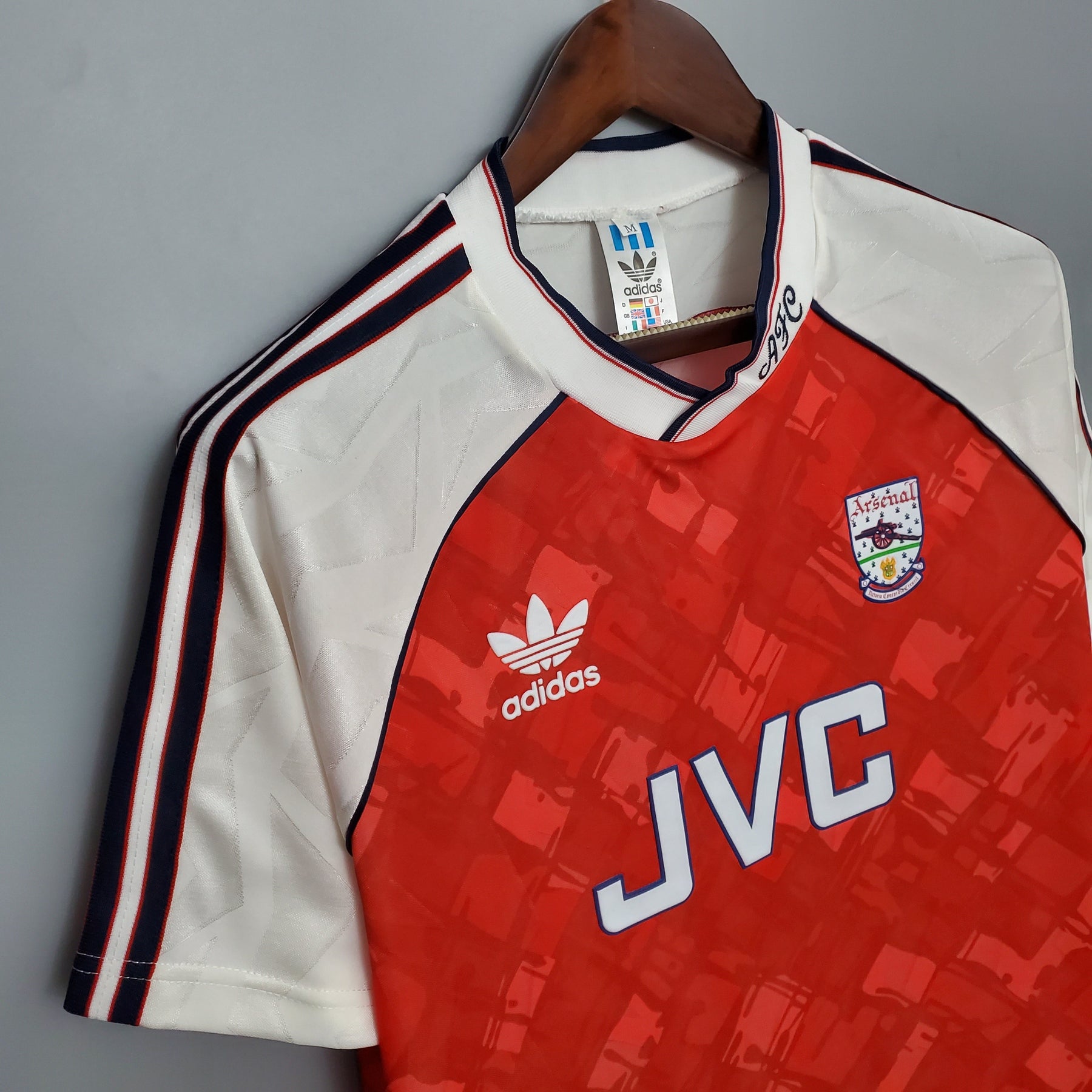 Camisa Arsenal Titular 90/92 - Versão Retrô