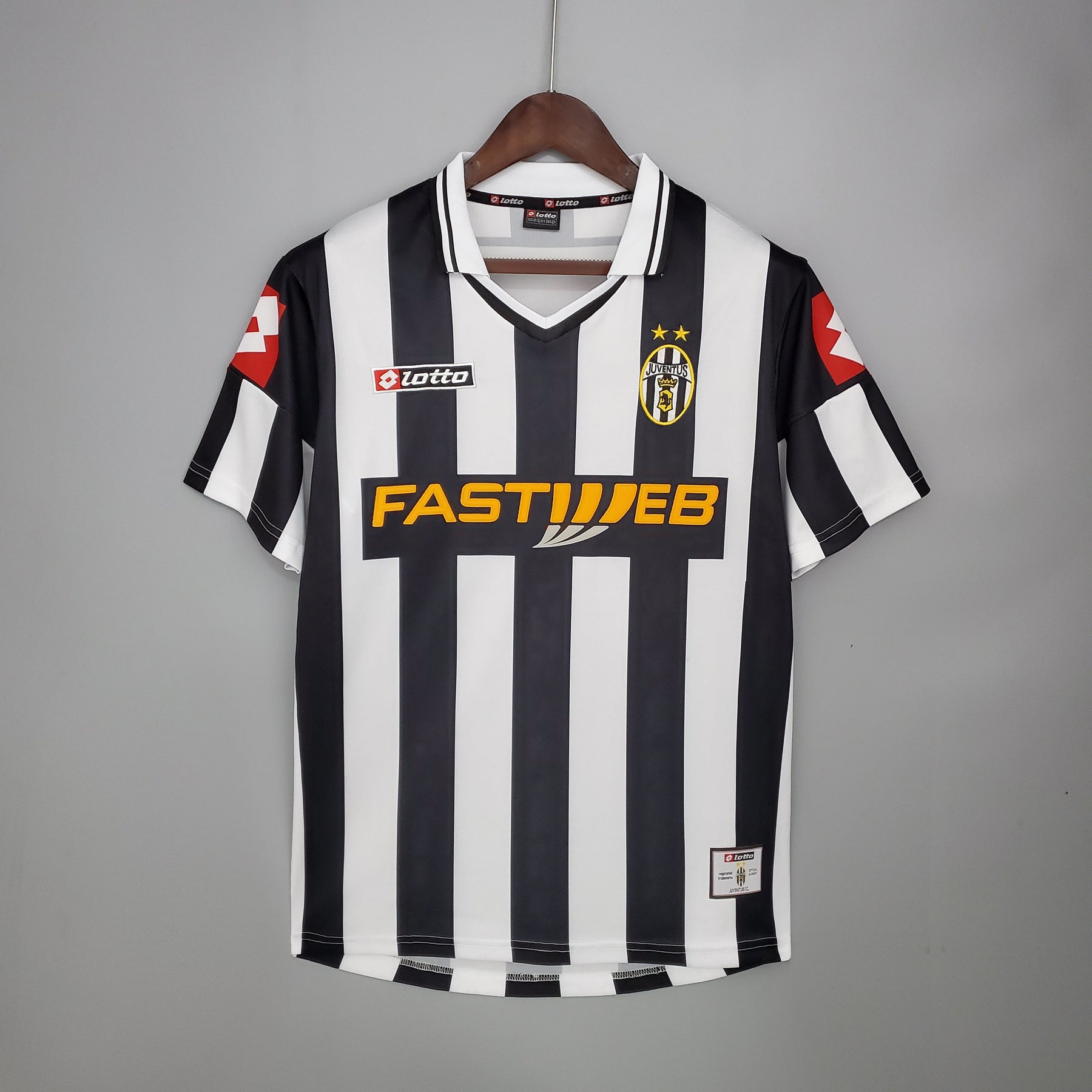 Camisa Juventus Titular 01/02 - Versão Retrô