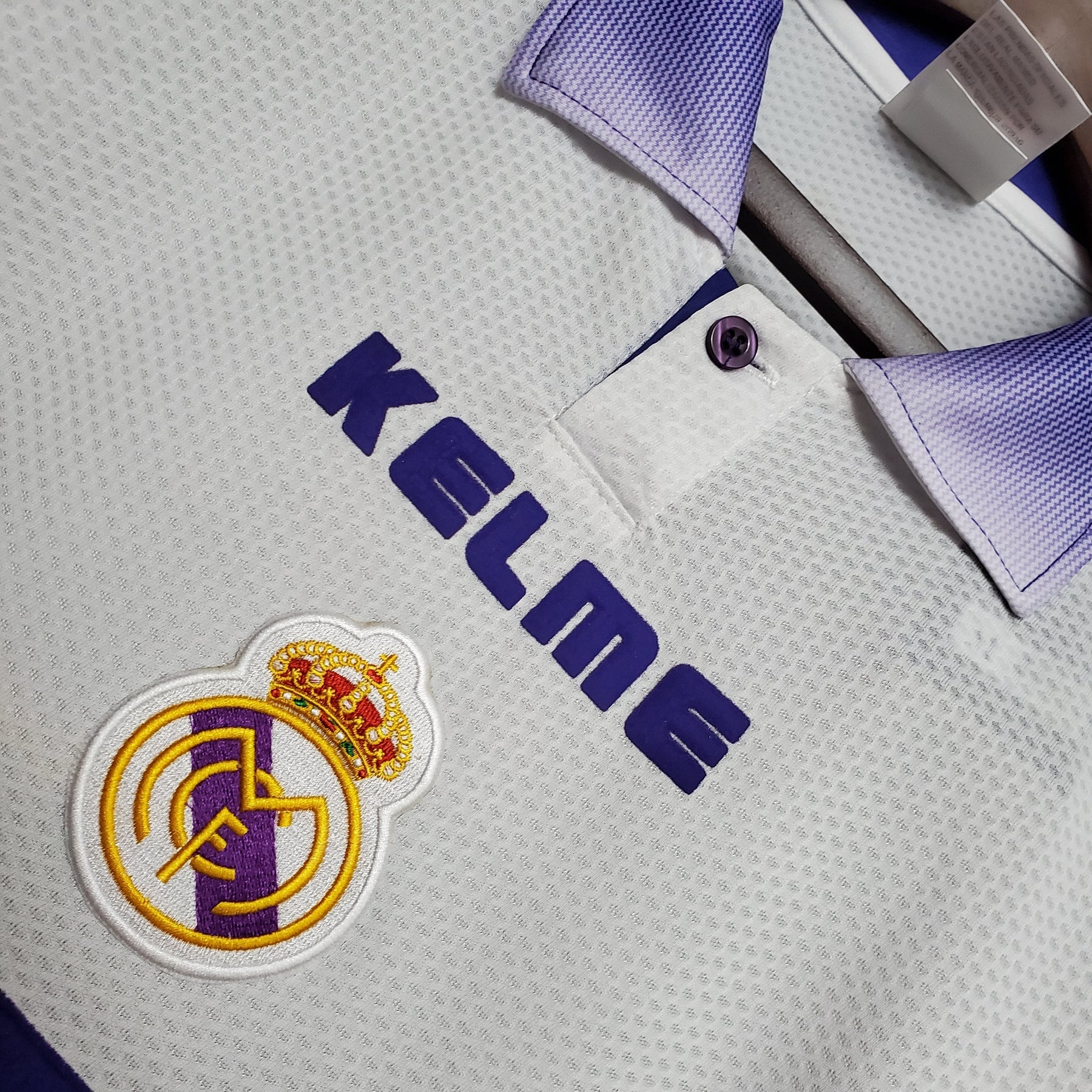 Camisa Real Madrid Titular 97/98 - Versão Retrô