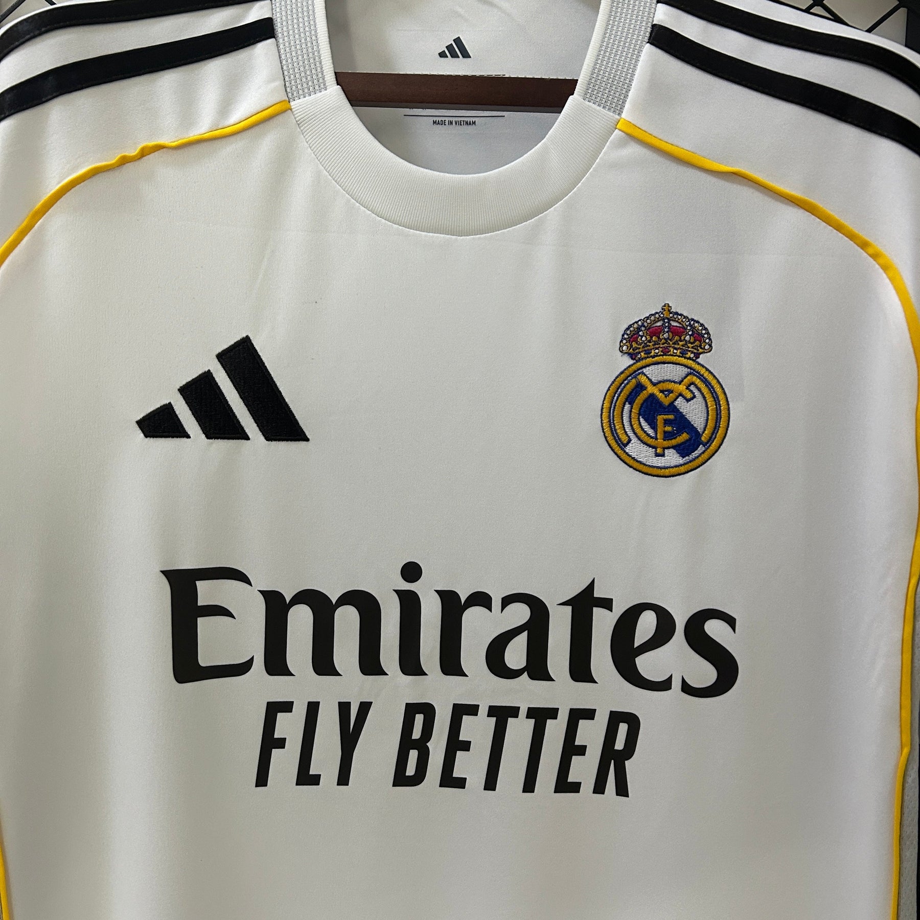 Camisa Real Madrid Home 2025/26 Adidas Torcedor Masculina