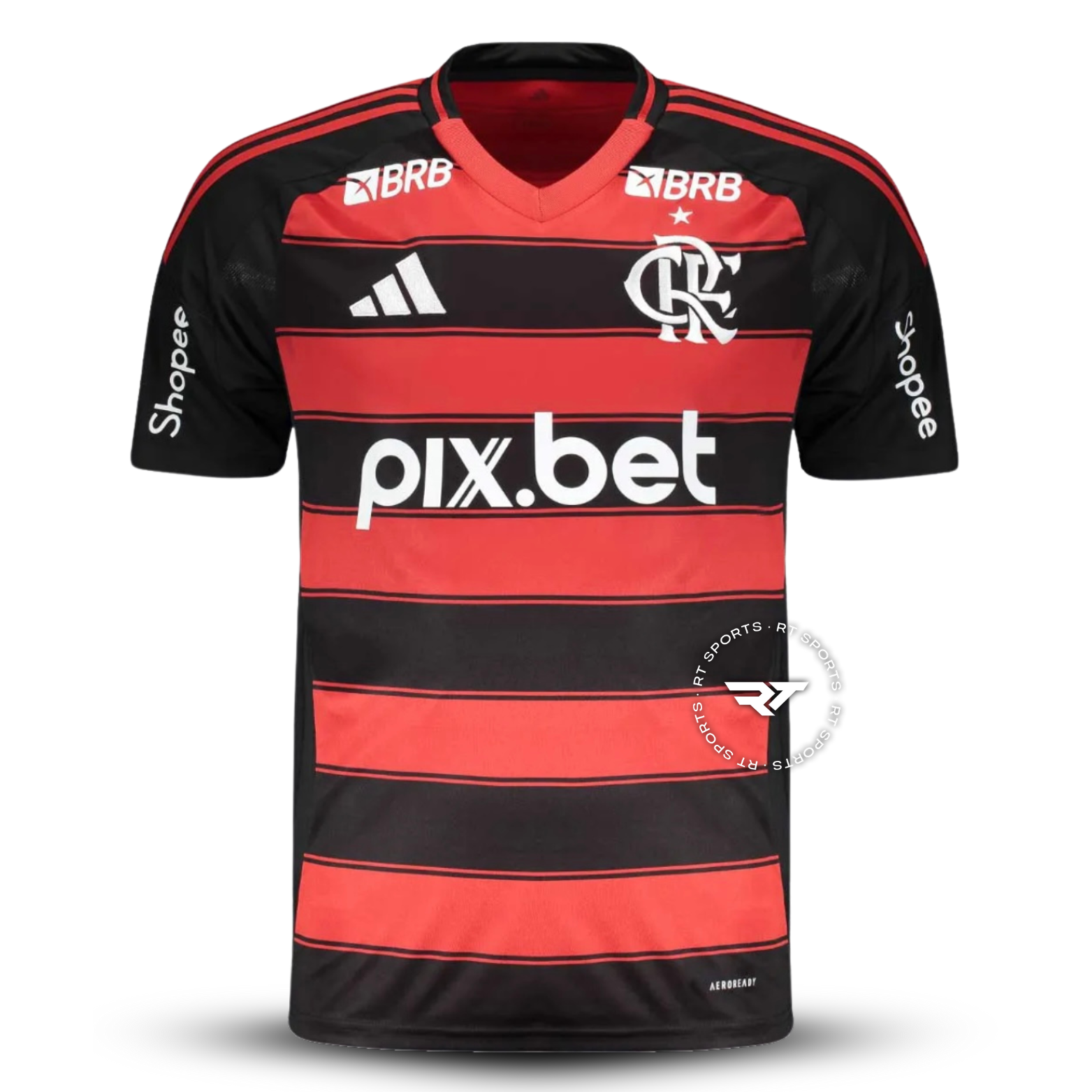 Camisa Adidas Flamengo 2025/26 Com Patrocínio