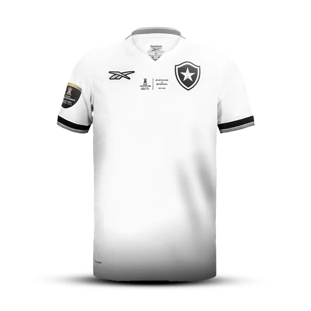 Camisa Botafogo Reebok 2024/25 Lançamento Com Patch Usado na Final da Libertadores