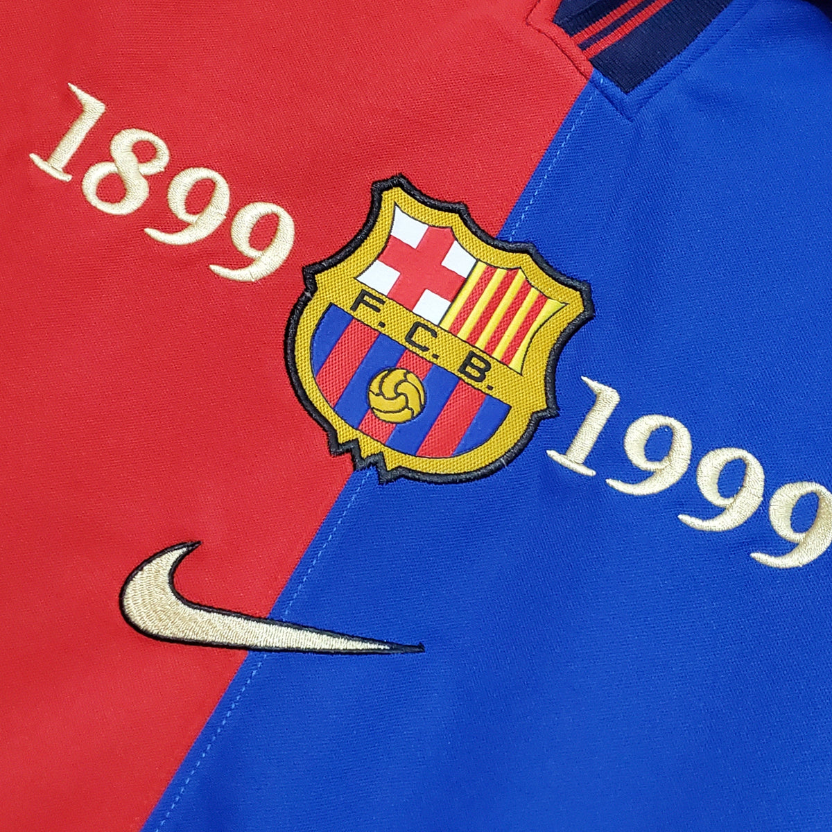 Camisa Barcelona Edição Comemorativa 100 Anos - Versão Retrô