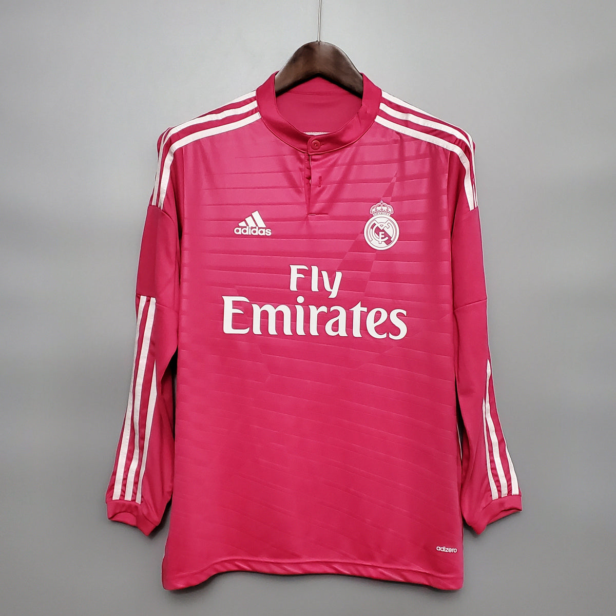 Camisa Real Madrid Reserva 14/15 - Versão Retrô Manga Comprida