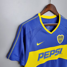 Camisa Boca Juniors Titular 03/04 - Versão Retrô