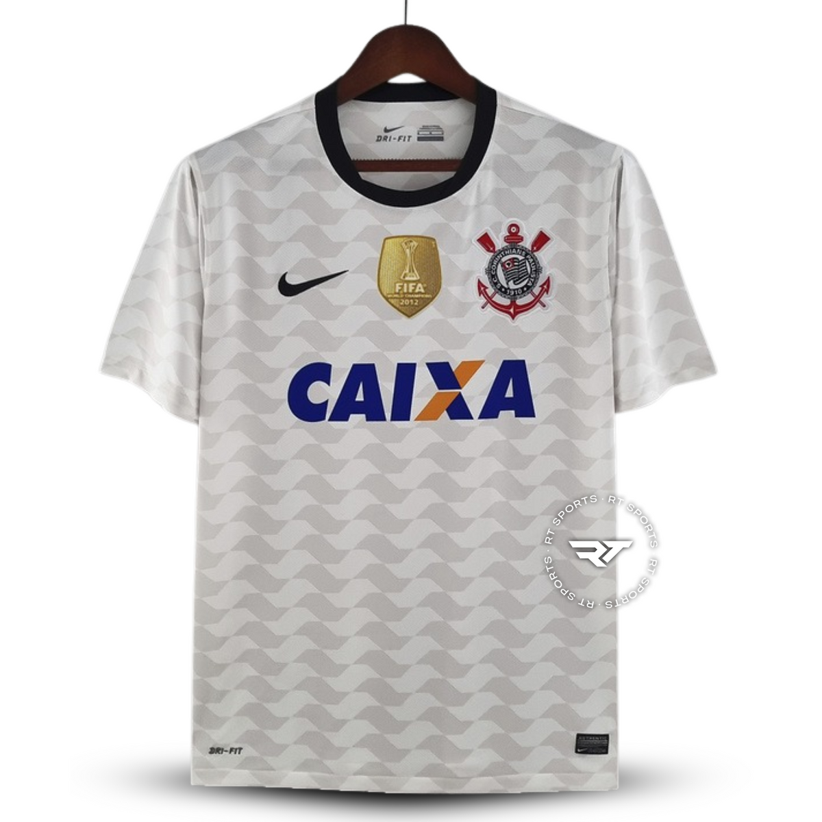 Camisa Corinthians 2012 Versão Retrô Com Patch do Mundial
