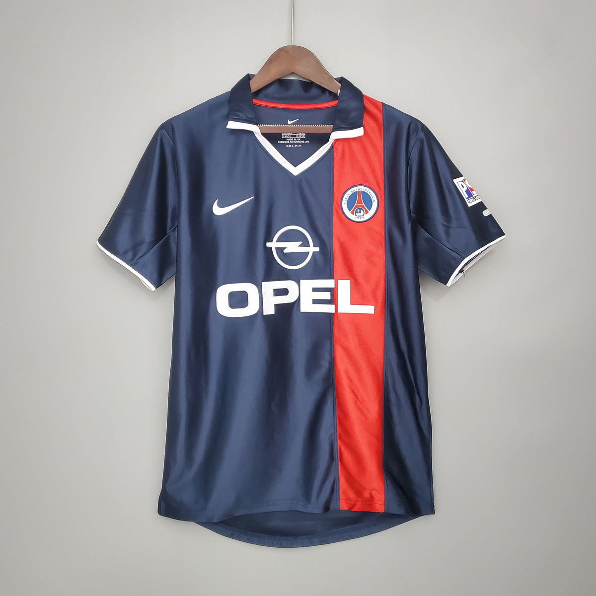 Camisa PSG Titular 01/02 - Versão Retrô