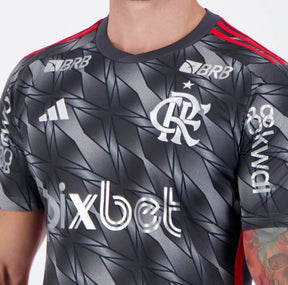 Camisa Adidas Flamengo 2024/25 Com Patrocínio