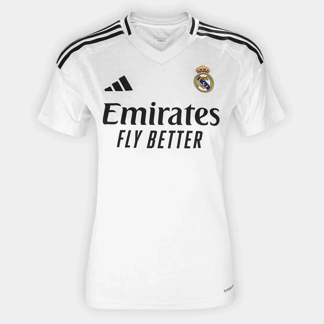 Camisa Real Madrid 2024/25 Adidas Feminina