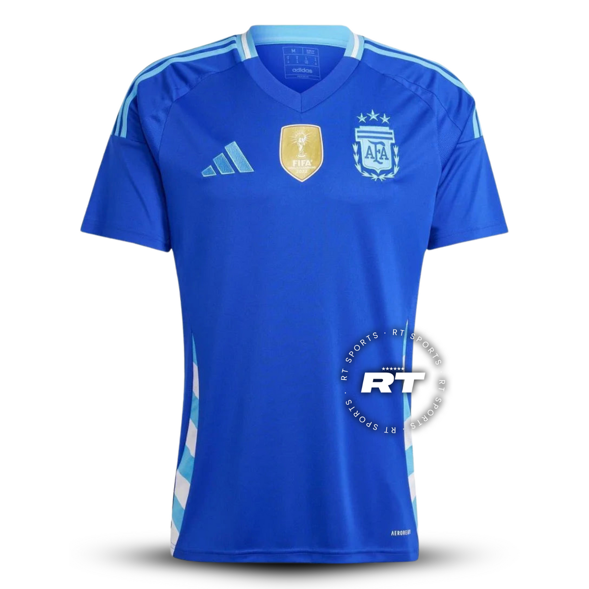 Argentina 24/25 Adidas Torcedor Masculina Com Patch de Campeão