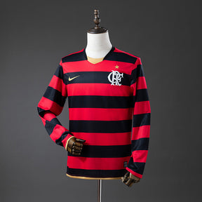 Camisa Flamengo Titular Manga Longa 08/09 - Versão Retrô