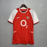 Camisa Arsenal Titular 02/04 - Versão Retrô