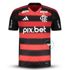Camisa Adidas Flamengo 2025/26 Com Patrocínio