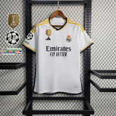 Camisa Real Madrid 23/24 Adidas Torcedor Masculina Lançamento Com Patch