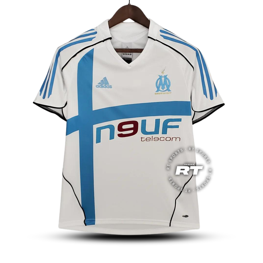 Camisa Olympique de Marseille Titular 05/06 - Versão Retrô