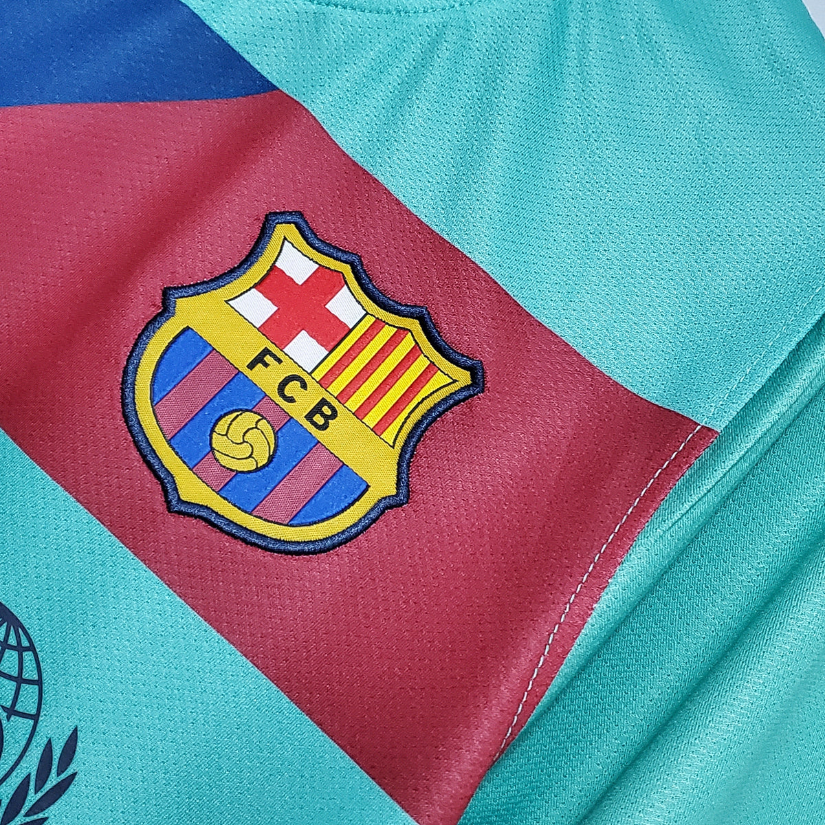 Camisa Barcelona Reserva 10/11 - Versão Retrô