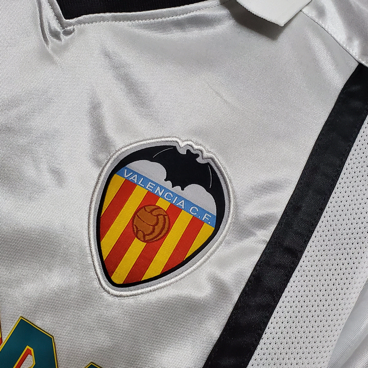 Camisa Valencia Titular 01/02 - Versão Retrô