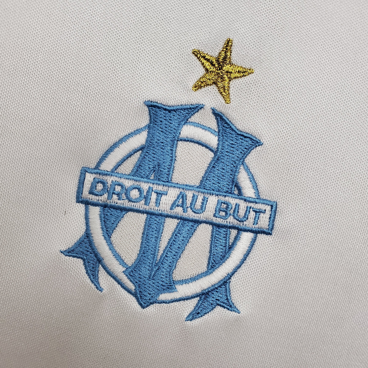 Camisa Olympique de Marseille Titular 02/03 - Versão Retrô